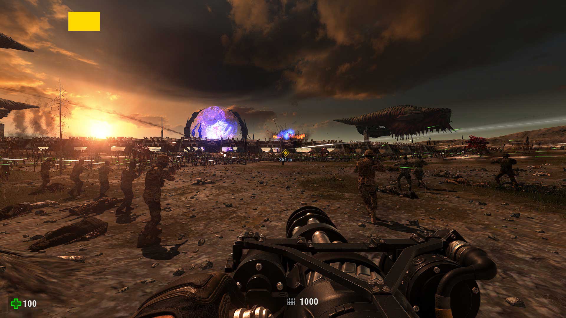 بررسی بازی Serious Sam 4 / مردی در برابر طوفان