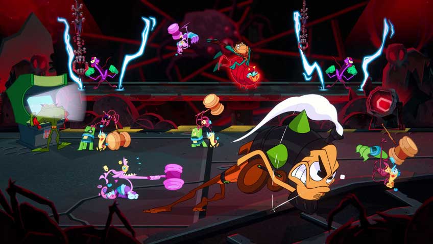 بررسی بازی Battletoads / وزغ های بزن بهادر