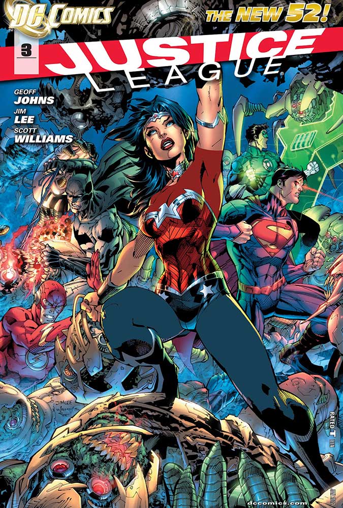 فصل 1 قسمت 3 کمیک سری Justice League New 52 لیگ عدالت
